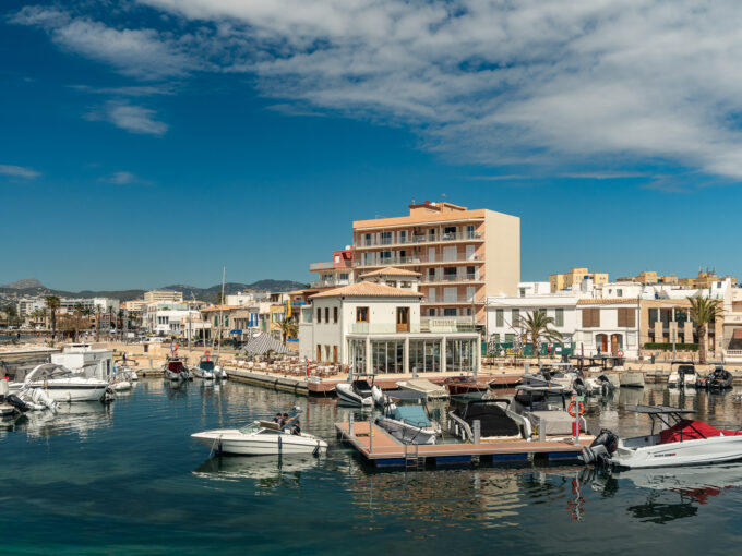Strandpromenade von Portixol auf Mallorca